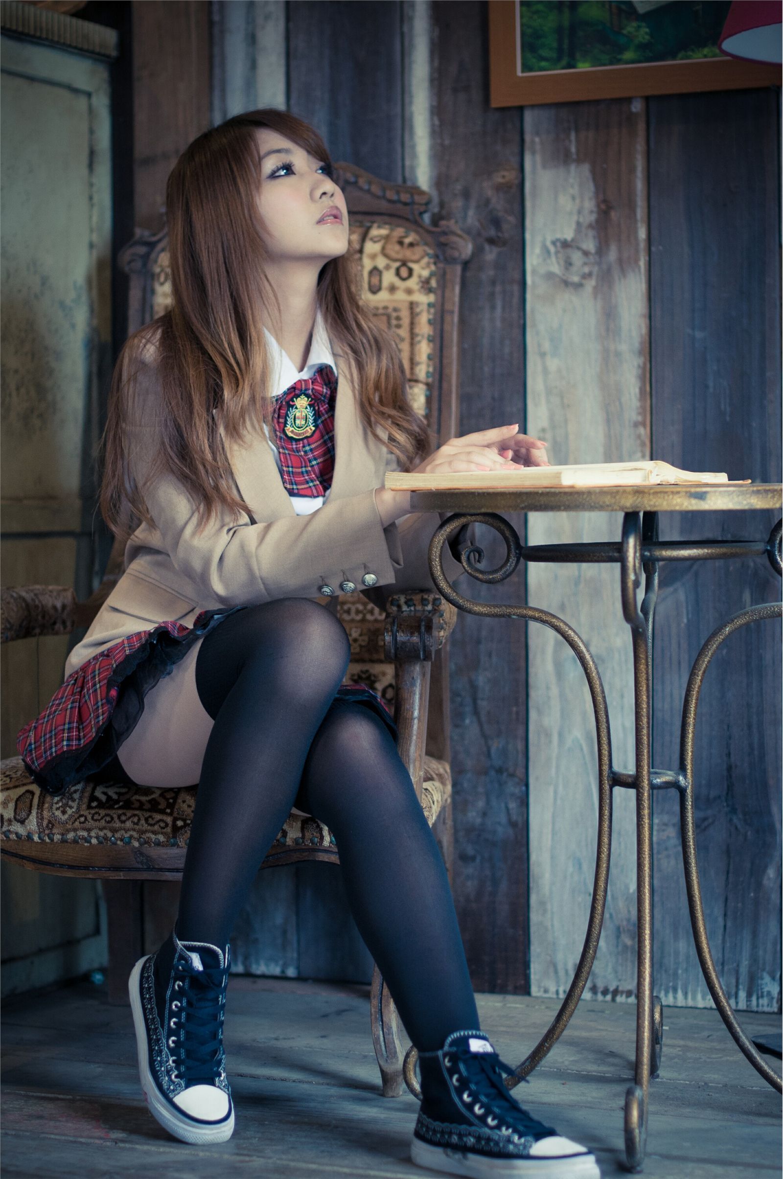 2012 LinLin 阿里山奋起湖　国产模特美女图片